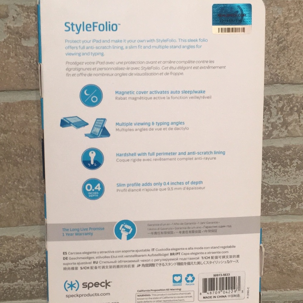 Speck style folio - all iPad mini 1-3 - DONATED - Picture 5 of 6